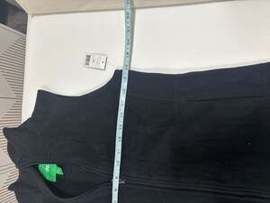 Dip Womens Black Soft Touch Polar Fleece Full Zip Vest XS